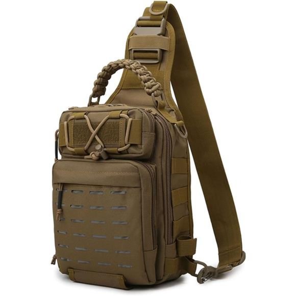 Other - Night Cat Fly Fishing Sling Pack for Men Women Fishing Tackle Storage Bag with R